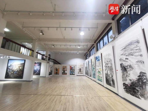 百年江苏 大型美术精品创作工程作品展在南通大学艺术学院展出